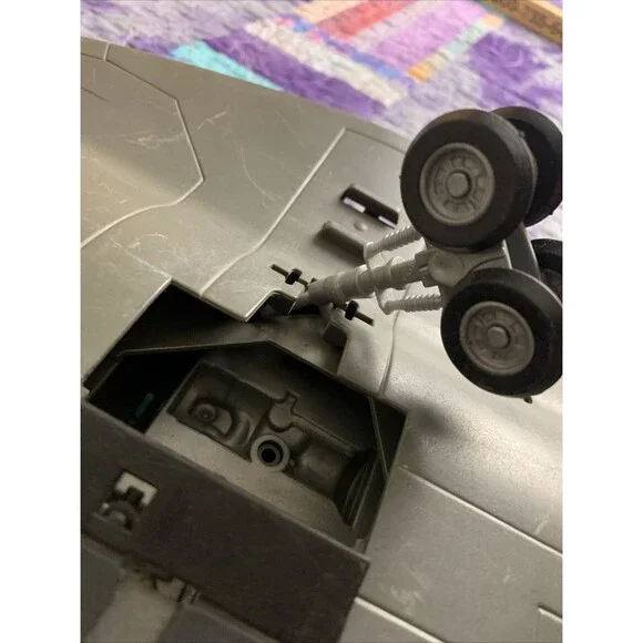 VTG 1988 G.I. Joe  X-19 Ghost Rider Stealth Fighter Incomplete For Parts As Is - Picture 12 of 13